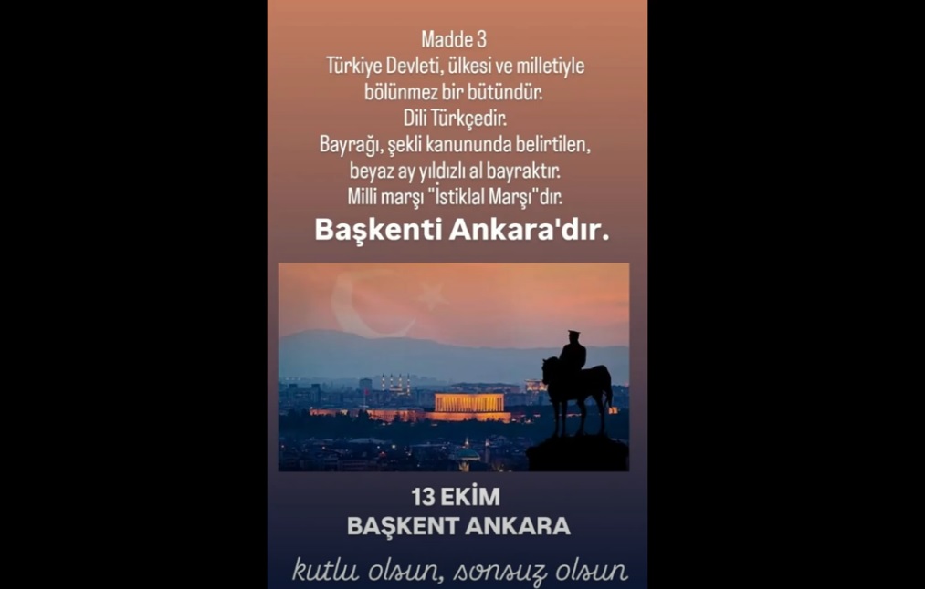 13 EKİM BAŞKENT ANKARA